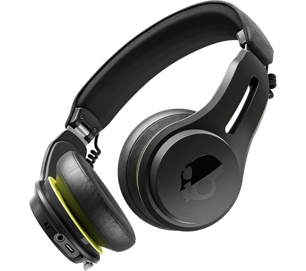 Icon ANC Wireless Bluetooth Noise-Cancelling Headphones - True Black