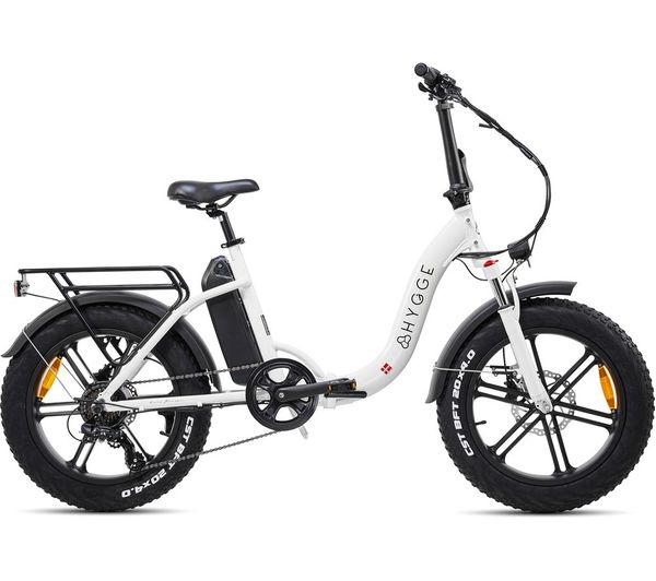 Hygge Vester Step Hy0243 Electric Folding Bike Heron White