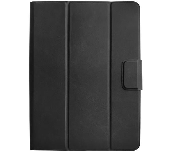 An image of SANDSTROM S10UFCBK26 10-11" Universal Tablet Folio Case - Black