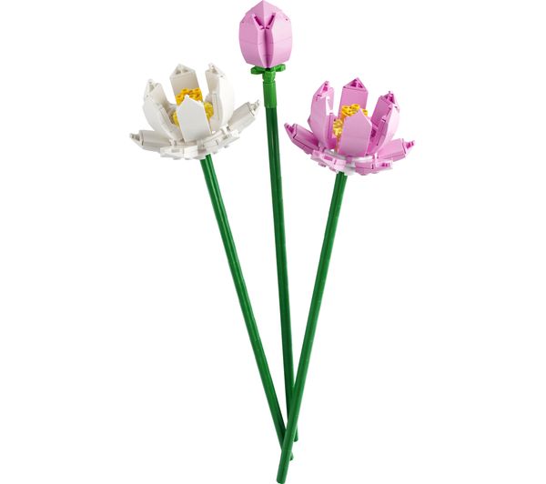 An image of LEGO Botanicals 40647 Lotus Flowers Set