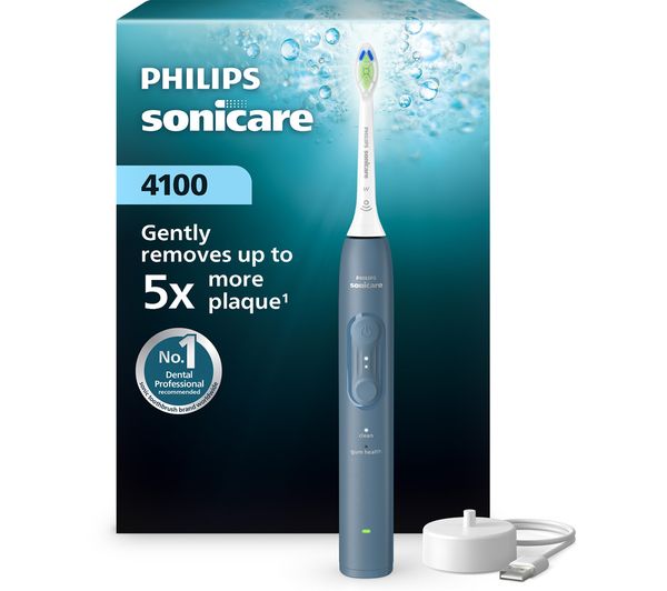 An image of PHILIPS Sonicare 4000 HX4041/48 Electric Toothbrush - White