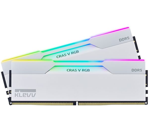 An image of KLEVV CRAS V RGB 32 GB DDR5 6400 MHz PC RAM - 2 x 16 GB