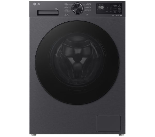 An image of LG Series 5 AI Direct Drive W4X5016TBB 11 kg Washer Dryer - Black