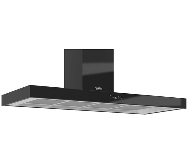 BRITANNIA Arioso TPK7088A12K Chimney Cooker Hood - Gloss Black, Black