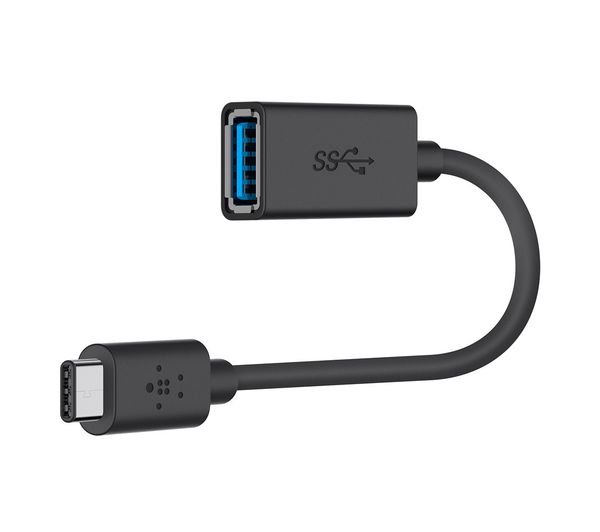 An image of BELKIN USB Type-C to USB Type-A Adapter