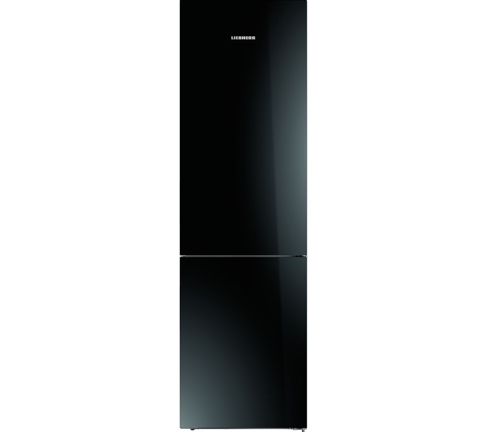 LIEBHERR CBNPgb4855 Fridge Freezer – Black, Black