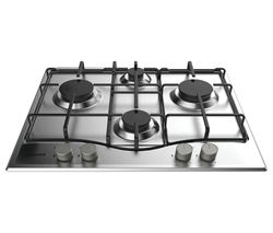 HOTPOINT PCN 642 IX/H Gas Hob - Silver