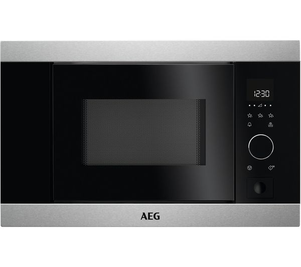 AEG MBB1756S-M Built-in Solo Microwave - Black, Black