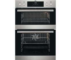 AEG SurroundCook DCB331010M Electric Double Oven - Stainless Steel