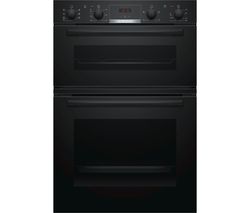 Serie 4 MBS533BB0B Electric Double Oven - Black