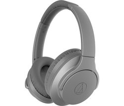 AUDIO TECHNICA QuietPoint ATH-ANC700BT Wireless Bluetooth Noise-Cancelling Headphones - Grey