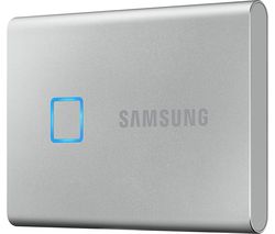 T7 Touch External SSD - 2 TB, Silver