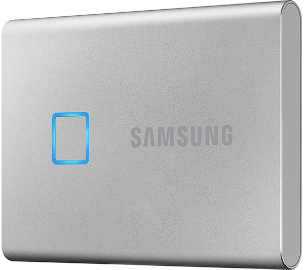 Image of SAMSUNG T7 Touch External SSD - 2 TB, Silver