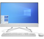 £599, HP 24-df0015na 23.8inch All-in-One PC - Intel® Core™ i3, 256 GB SSD, White, Everyday: All-rounder for work and play, Intel® Core™ i3-1005G1 Processor, RAM: 8 GB / Storage: 256 GB SSD, Full HD display, n/a