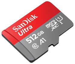 Ultra Class 10 microSDXC Memory Card - 512 GB