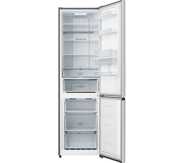 hisense rb440n4wcf 60 40 fridge freezer stainless steel