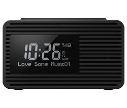 RC-D8EB-K Portable DAB+/FM Clock Radio - Black