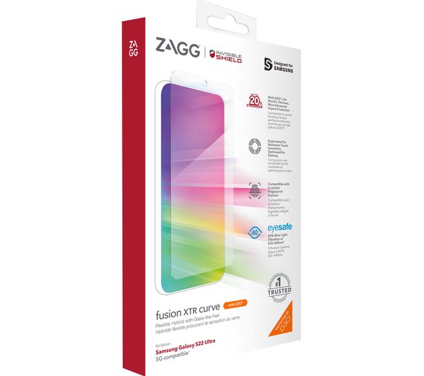 200309364 ZAGG InvisibleShield Fusion XTR Samsung Galaxy S22 Ultra