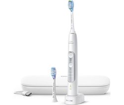 10235882: Sonicare ExpertClean 7300 Electric Toothbrush - White Silver