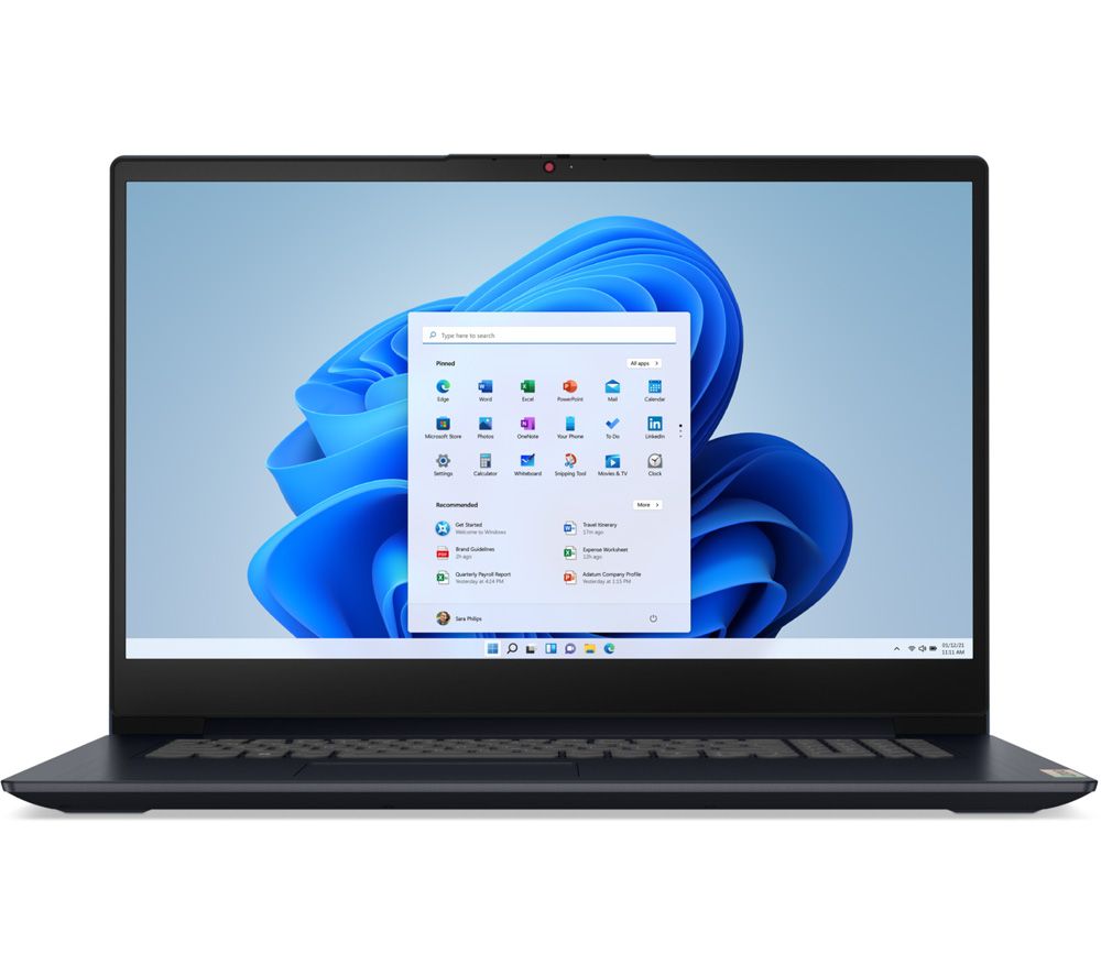 IdeaPad 3i 17.3" Laptop - Intel® Core™ i3, 128 GB SSD, Blue