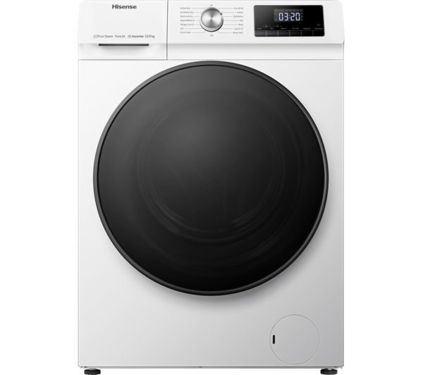 Image of HISENSE QA Series WDQA1014EVJM 10 kg Washer Dryer - White