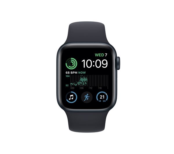 MNPL3B/A - APPLE Watch SE Cellular (2022) - Midnight with Midnight 