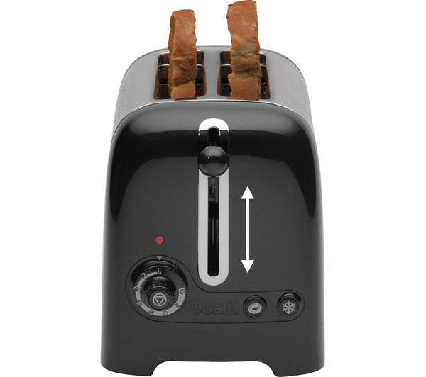 DUALIT Lite 26205 2-Slice Toaster - Black