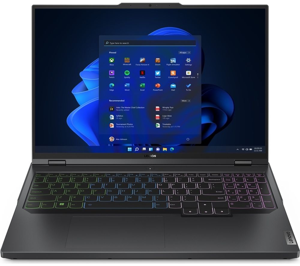 Legion 5 Pro 16" Gaming Laptop - AMD Ryzen 7, RTX 4060, 1 TB SSD
