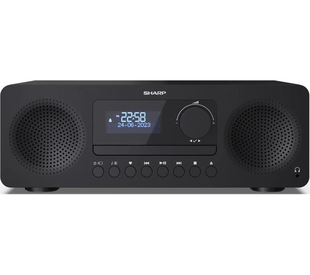 Tokyo XL-B720D Bluetooth All-in-one Hi-Fi System - Black