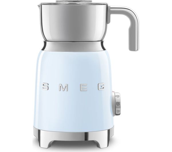 Smeg Mff11pbuk Electric Milk Frother Pastel Blue