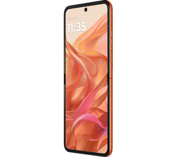 PB200017GB - MOTOROLA Razr 50 - 256 GB, Spritz Orange - Currys