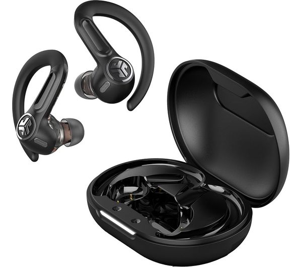 Jlab Epic Air Sport Anc 3 Wireless Bluetooth Noise Cancelling Sports Earbuds Black