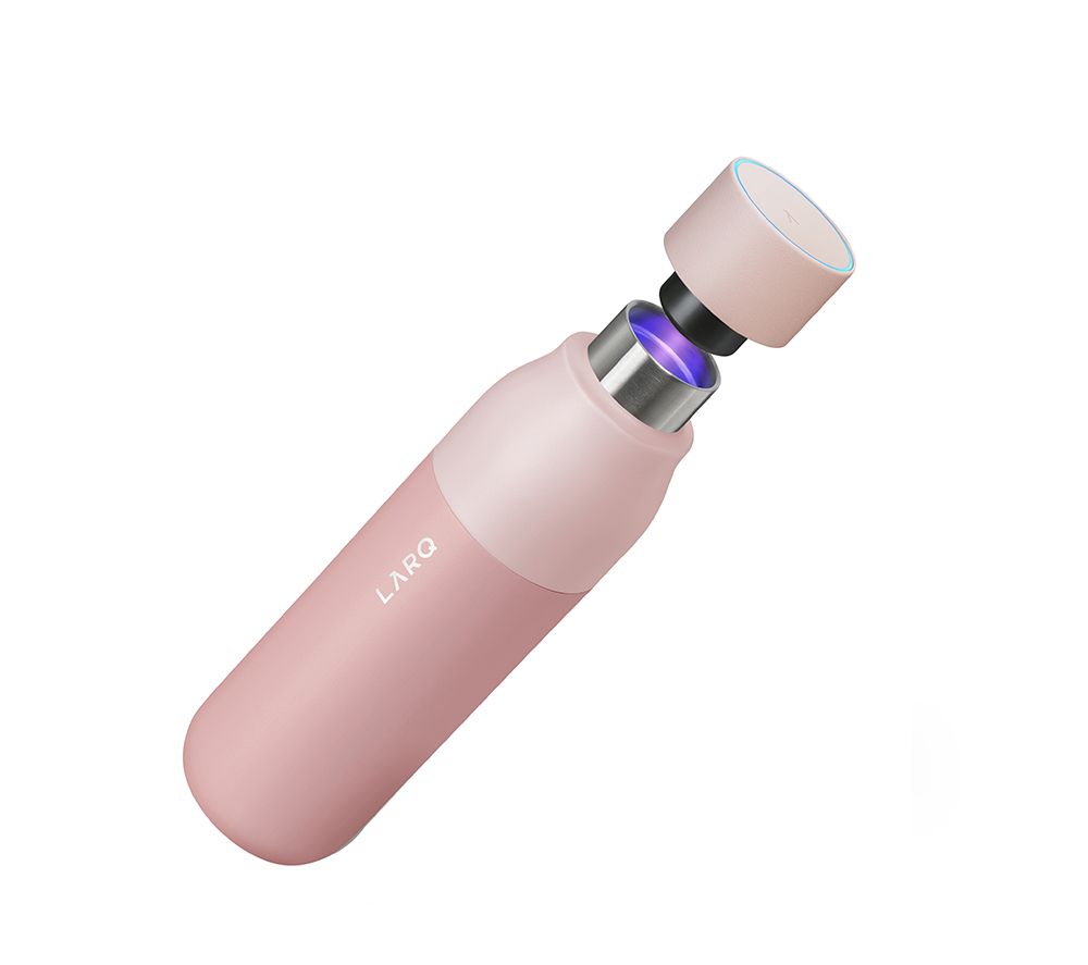 PureVis Smart Water Bottle - Himalayan Pink, 500 ml