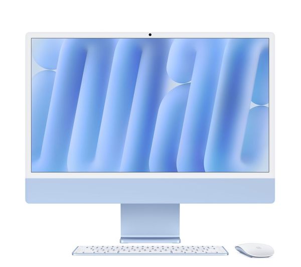 APPLE iMac 4.5K 24" (2024) - M4, 256 GB SSD, Blue