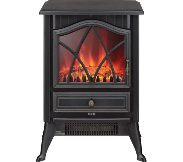 Logik L180efb25 Electric Fireplace Black