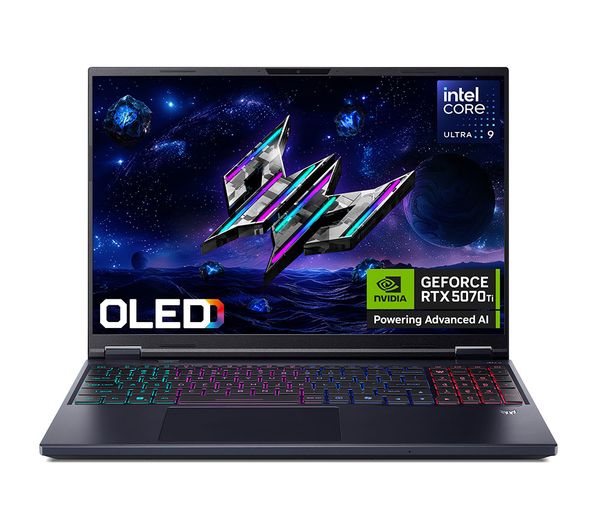 ACER Predator Helios Neo 16S AI 16" Gaming Laptop - Intel® Core™ Ultra 9, RTX 5070 Ti, 1 TB SSD