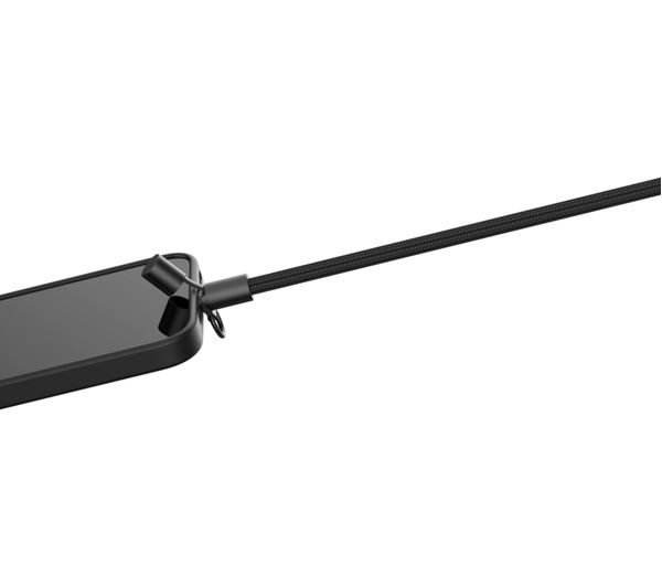 GOJI GCCLYBK26 2-in-1 USB Type-C Cable Crossbody Phone Lanyard - Black ...