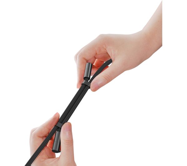 GOJI GCCLYBK26 2-in-1 USB Type-C Cable Crossbody Phone Lanyard - Black ...