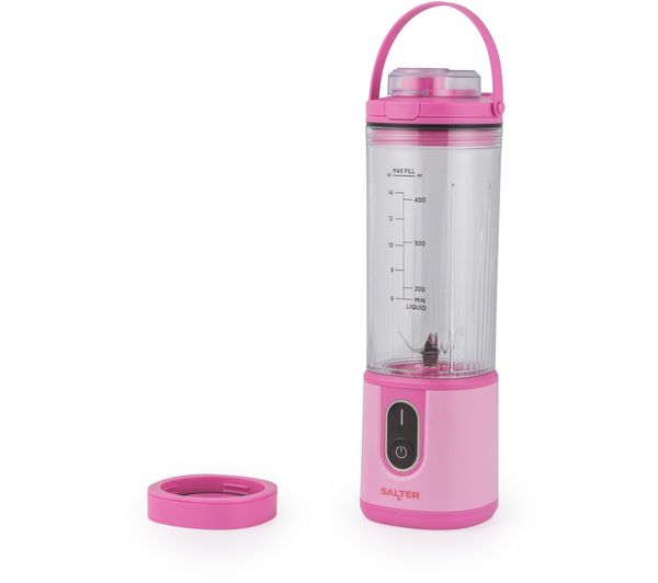 An image of SALTER ActiBoost Portable Blender - Pink