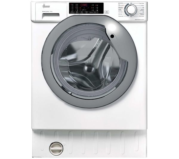 An image of HOOVER H-Wash 300 Pro HBWS 484DMSW5-80 Integrated 8 kg 1400 Washing Machine