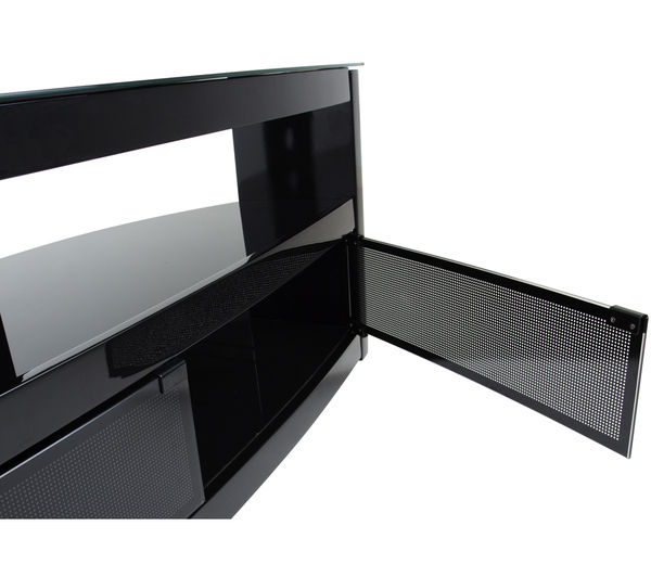 AVF Burghley 1250 mm TV Stand - Black Fast Delivery | Currysie