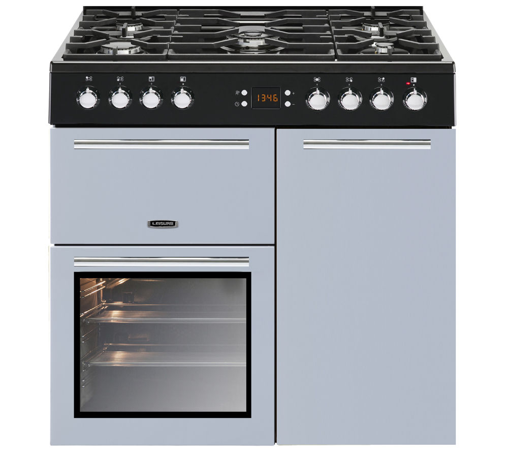 LEISURE AL90F230B Dual Fuel Range Cooker – Blue, Blue