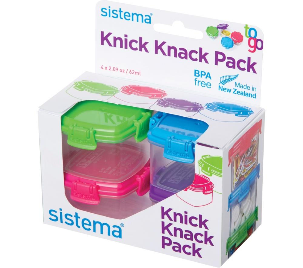 SISTEMA 21127 Knick Knack Square 62 ml Boxes review