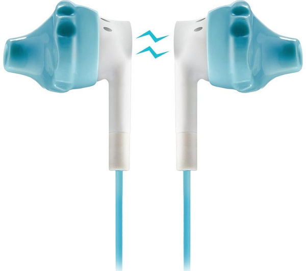 JBL237 YURBUDS Inspire 200 Headphones Aqua & White Currys Business