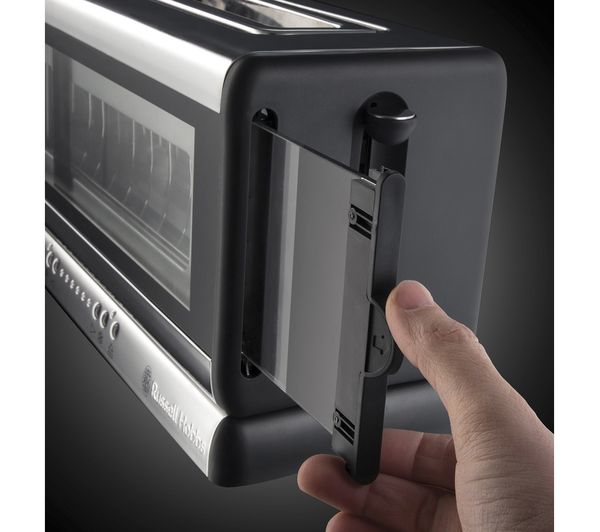 未使用 Russel Hobbs Glass Two Slice Toaster-hybridautomotive.com