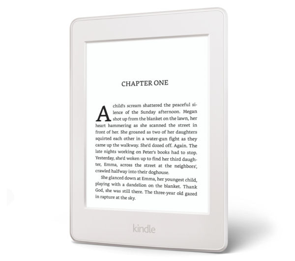 Buy KINDLE Kindle Paperwhite 6" eReader - 4 GB, White | Free Delivery | Currys