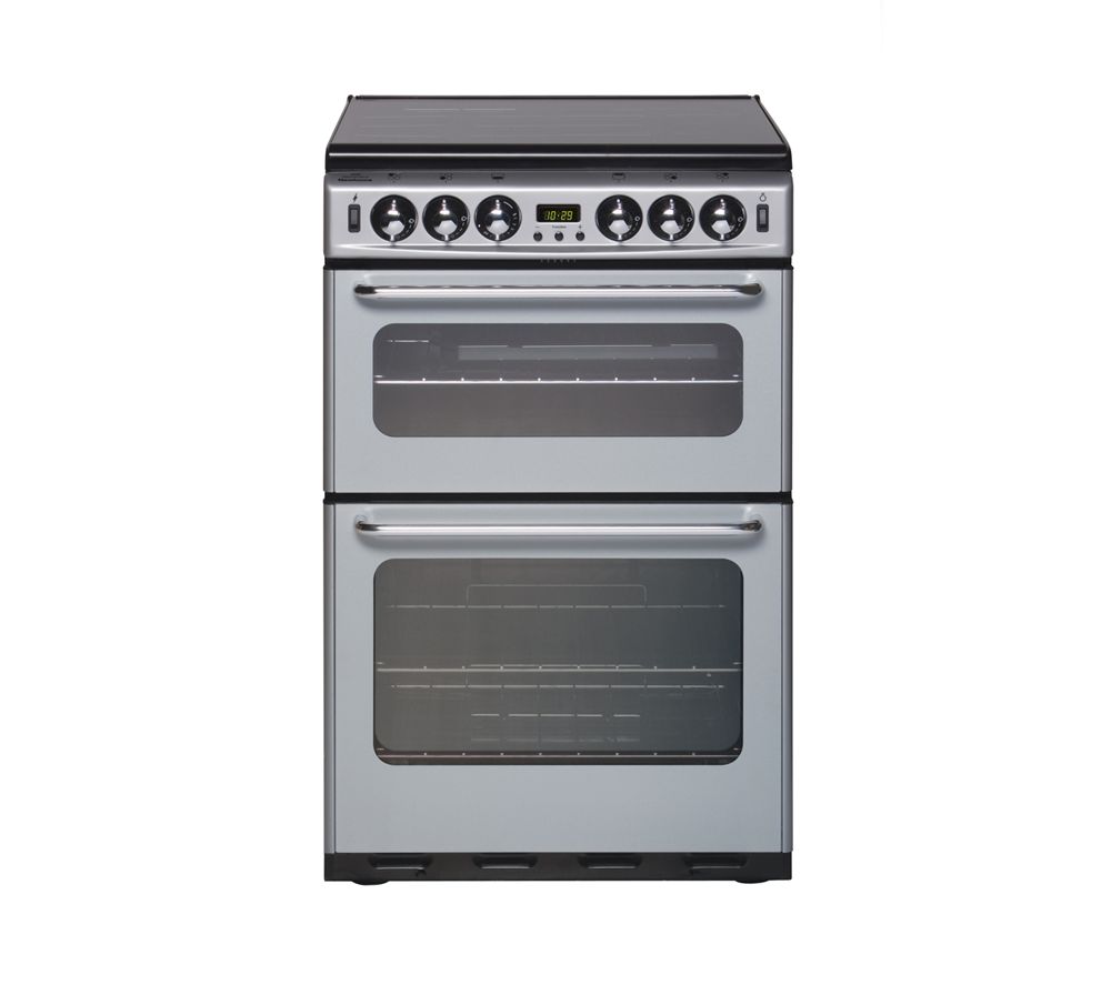 NEW WORLD 550TSIDOM Gas Cooker – Silver, Silver