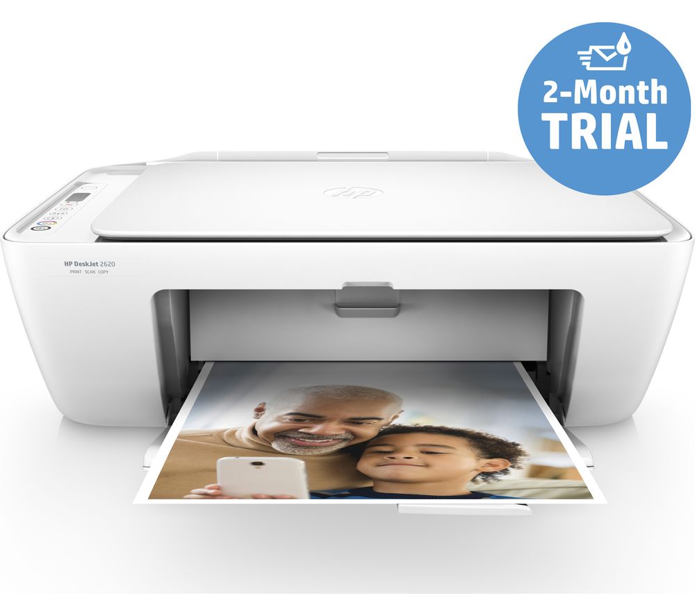 HP DeskJet 2620 All-in-One Wireless Inkjet Printer