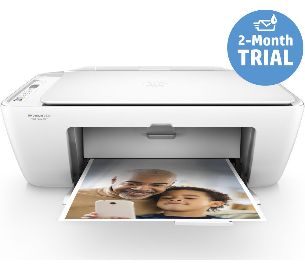 Buy HP DeskJet 2620 All-in-One Wireless Inkjet Printer ...