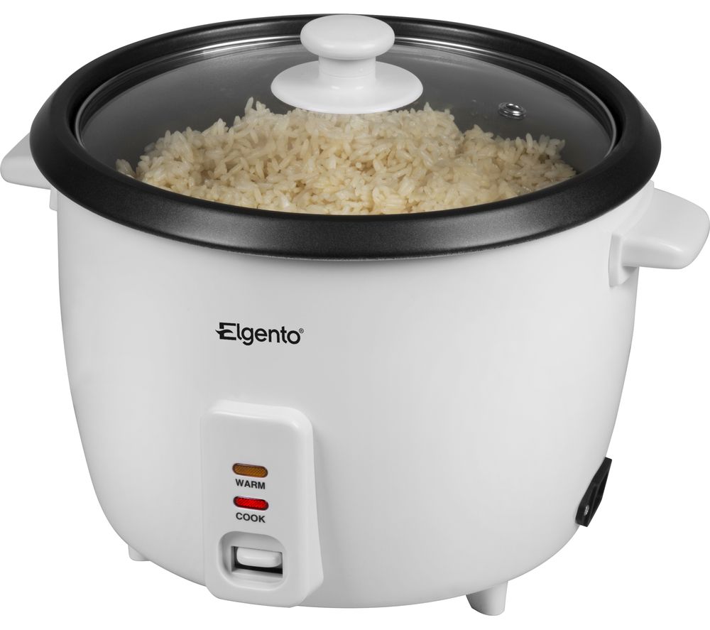 Buy ELGENTO E19013 Rice Cooker - White | Free Delivery ...